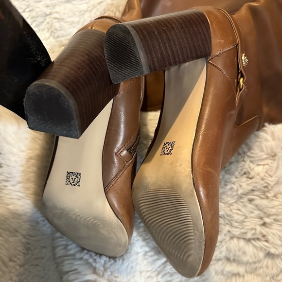 Anne Klein tall leather boots - Picture 8 of 8